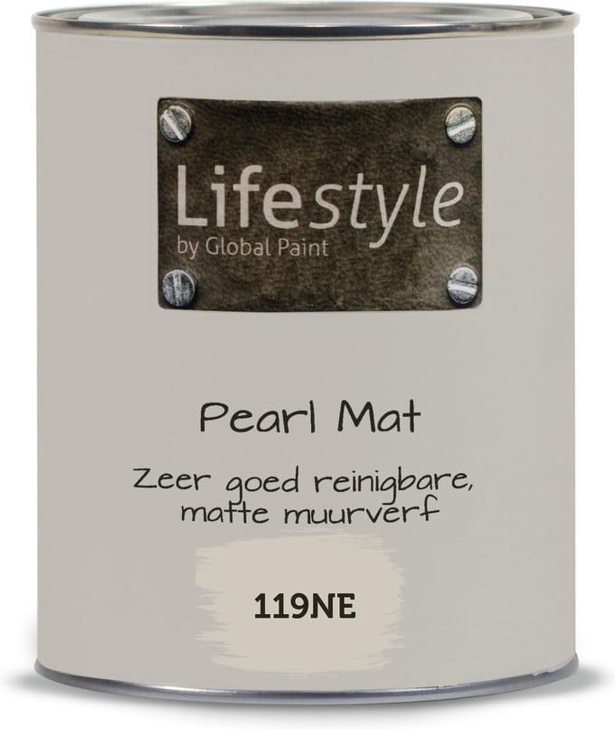 Lifestyle Pearl Mat - Extra reinigbare muurverf - 119NE - 1 liter