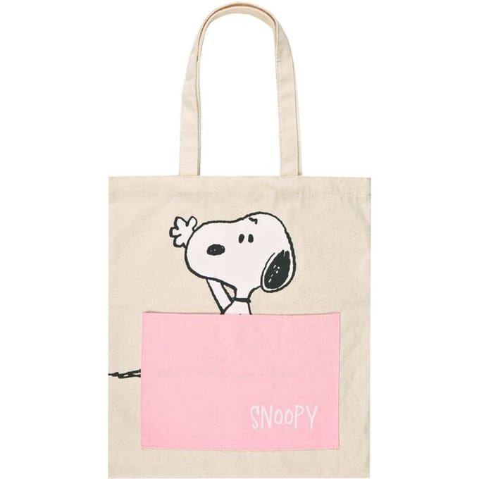 Peanuts Snoopy Unisex Linnen tas - meerkleurig - Standard