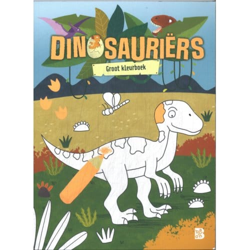 Groot Kleurboek - Dinosauriërs