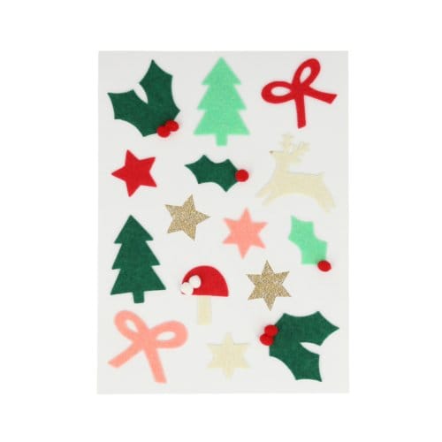 Meri meri kerst - stickers vilt christmas icon