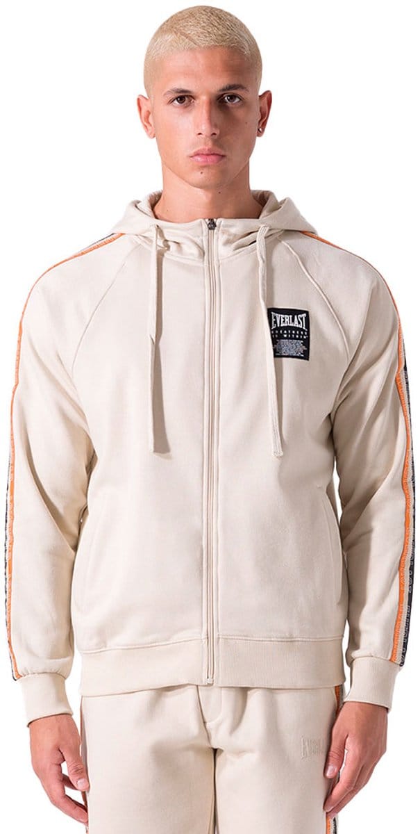 Everlast Felpa Sweatshirt Met Rits Beige M Man