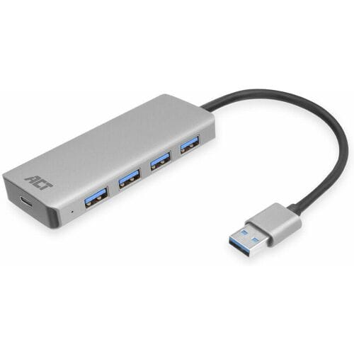 ACT USB-A hub 3.0, 4 poorts USB-A AC6121
