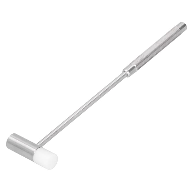 Petit Marteau Acier Inoxydable Double Usage Montre Outil de Réparation de Bijoux Outil d'Horloger Portable white