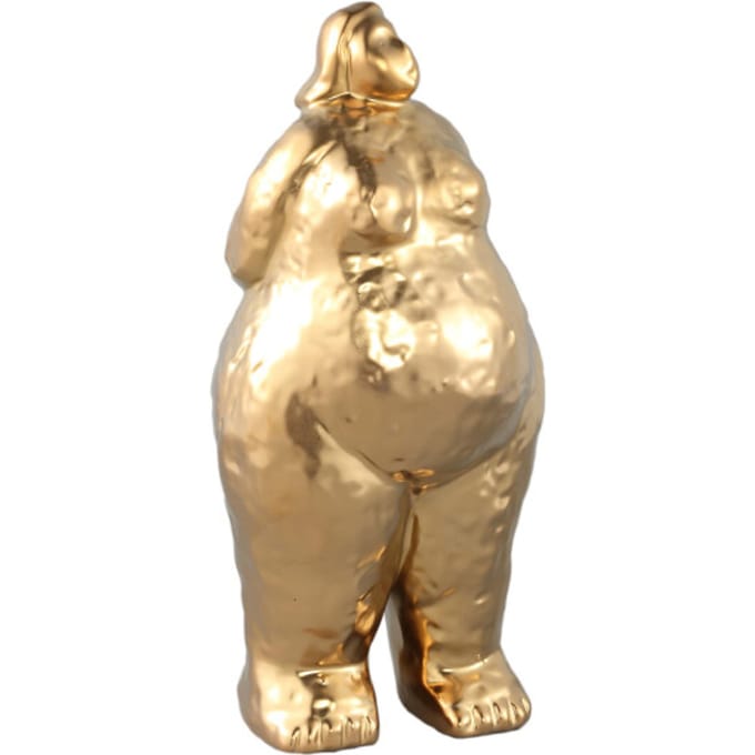 PTMD - Beeld Oday - Goud - 17x15x35cm