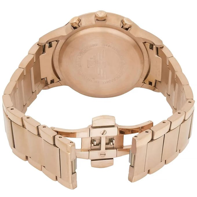 Emporio Armani AR2452 Herenuurwerk Roségoud