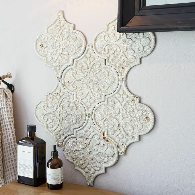 Wandornament set van 6 Halira