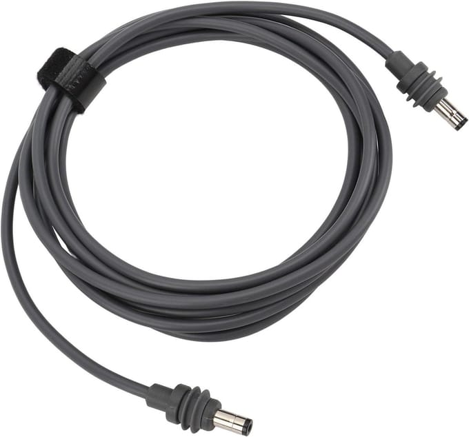 DC Voedingskabel - Verlengsnoer - Buiten Gebruik - Waterdicht IP68 - 10 meter - Zwart