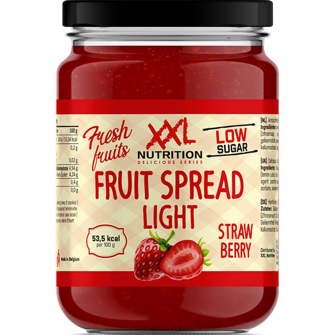 XXL Nutrition Light Fruit Spread Aardbei 235 gram