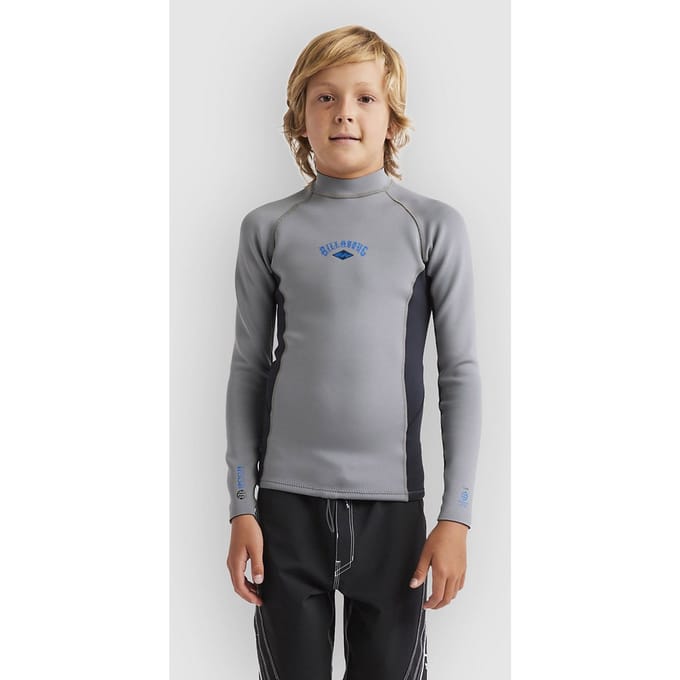 Kinder surf T-shirt met lange mouwen Billabong 1 Absolute Natural