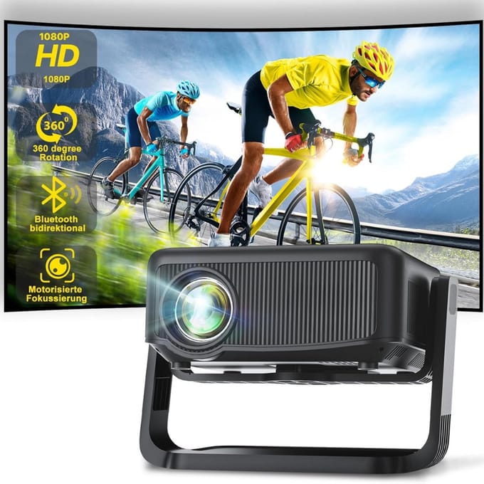 Lexium Mini beamer - Projector - Beamerscherm - Projectiescherm - Outdoor & Indoor Projector -