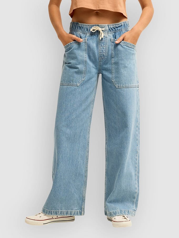 Dames Wide Leg Jeans Billabong Zonte