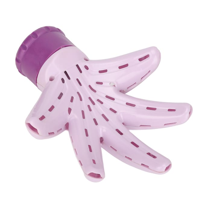 Haardroger Diffuser Professionele Palmvormige Föhndiffuser Opzetstuk voor Krullend Golvend Haar white
