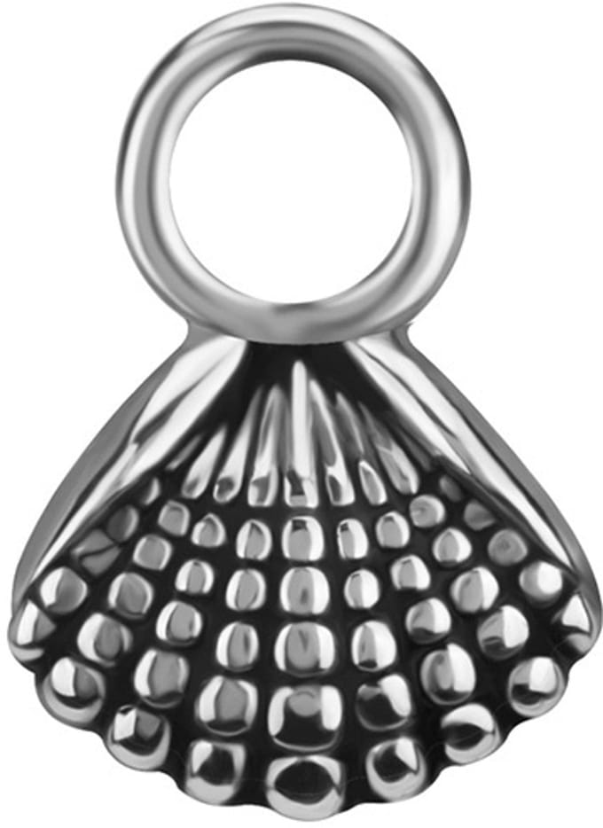 Crazy Needles - CoCr NF Charms - Schelp - Zilver