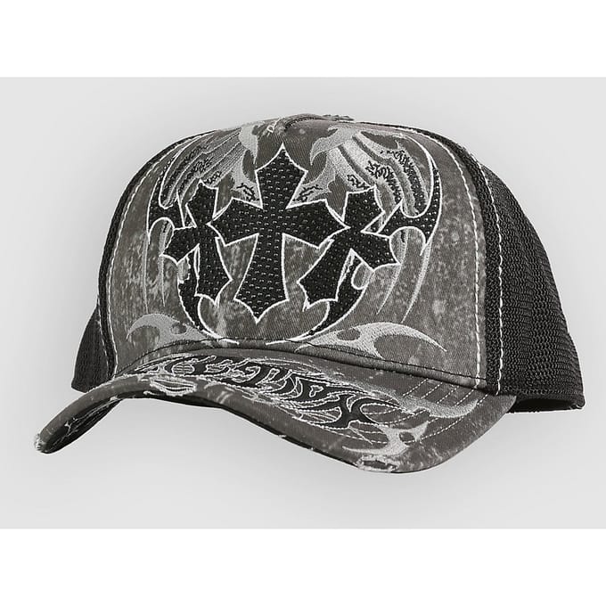 Affliction Cauterized Stone Cap zwart