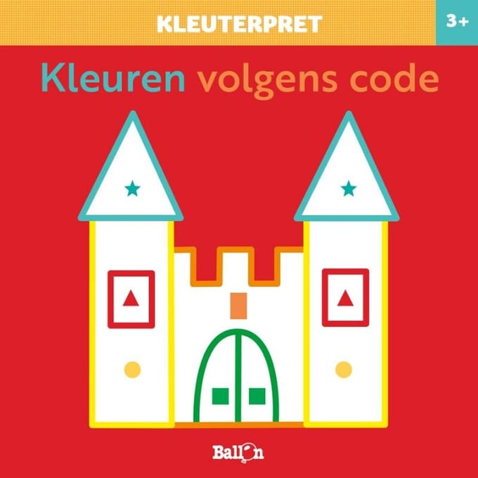 Ballon Kids - Ballon Media N.V. Kleuterpret, kleuren volgens code. 3+
