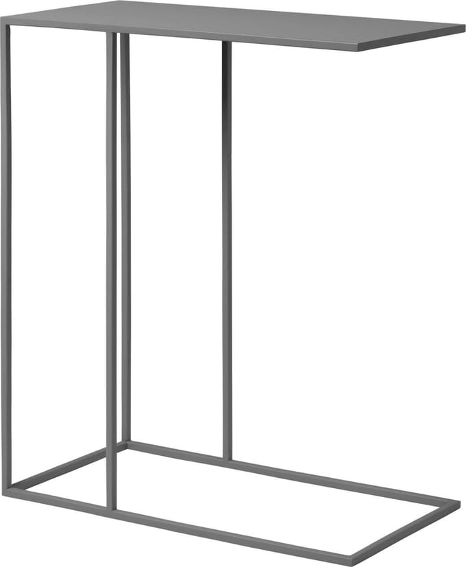 Blomus FERA Bijzettafel - 50x25x58cm - Steel Gray