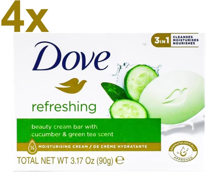 Dove Zeep - Go Fresh Touch 4 x 100 gram