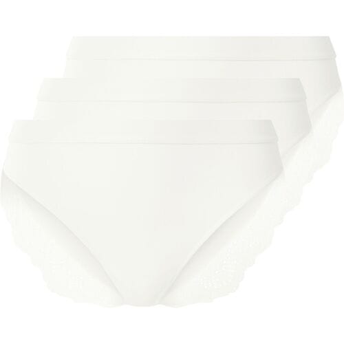 ESMARA Set van 3 dames onderbroeken (Crème, XL (48/50))