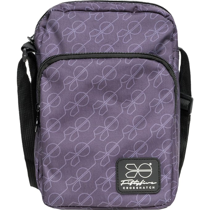 Crosshatch Heren Westernby Mini Schoudertas (Zwart)