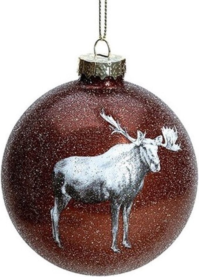 HomeBound by KY | Glazen bal moose | kerstbal