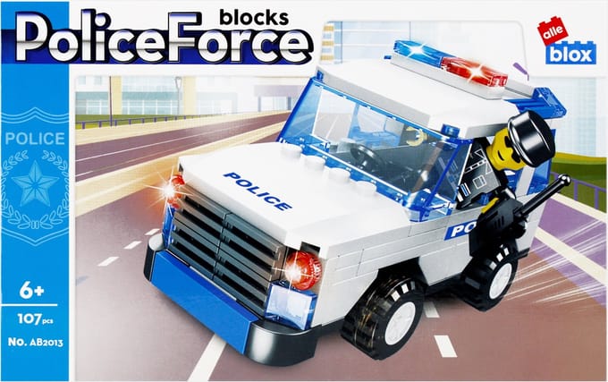 alle blox PoliceForce - Politieauto - 492822