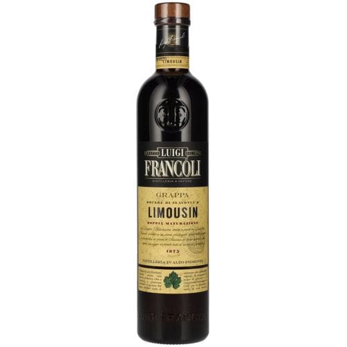 Luigi Francoli Grappa Rovere Di Slavonia & LIMOUSIN 42,5% Vol. 0,7l