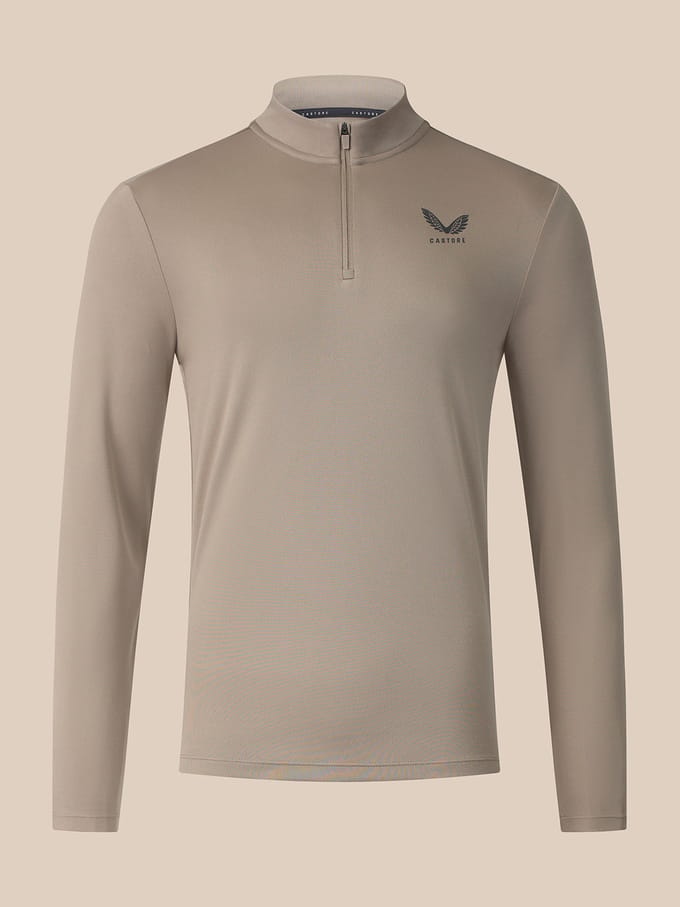 Heren Adapt Kwartrits Top - Taupe