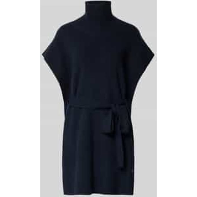 regular fit poncho van zuivere scheerwol model 'FAVANDA'