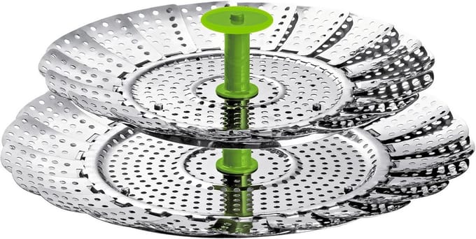 2-in-1 Stoominzet voor Pannen 14-22 cm - Universele Stoommand