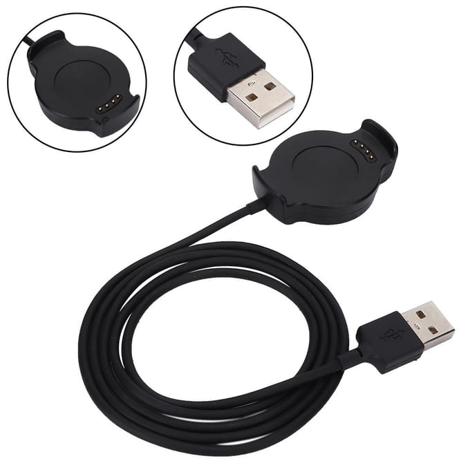 Câble de chargement mini ABS USB pour montre connectée Huawei black