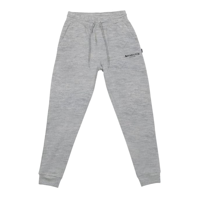 Aquascutum Heren Patroon Slim Joggingbroeken (Grijs)