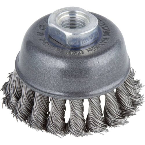 Wolfcraft Staaldraad-komborstel WS getordeerd M14 Ø 75 mm 2125000 1 stuk(s)