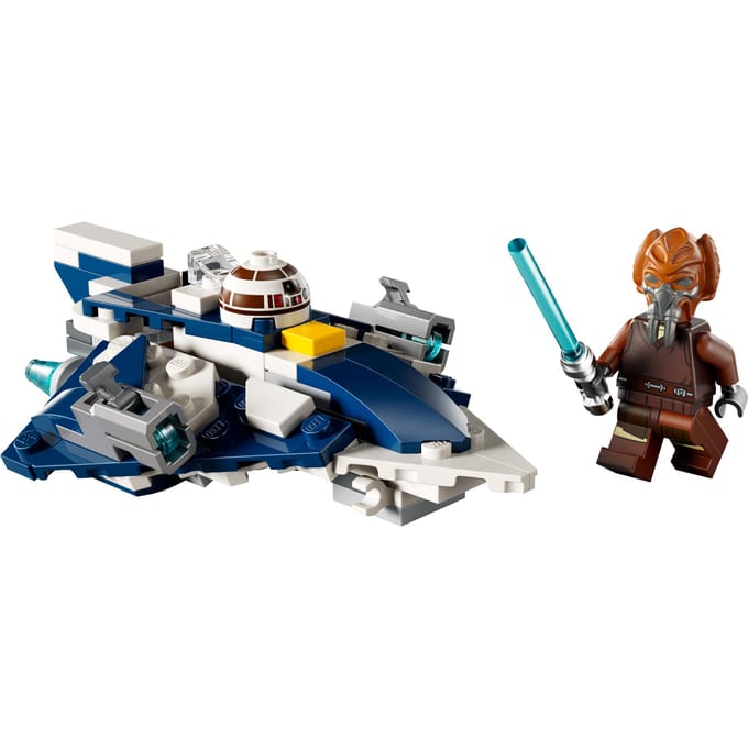 LEGO Star Wars Plo Koons Jedi Starfighter Microfighter Bouwbaar Speelgoed voor Kinderen 75400
