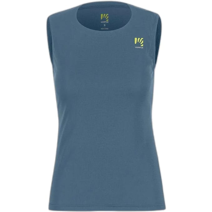 Karpos Loma Evo Mouwloos T-shirt Blauw M Vrouw