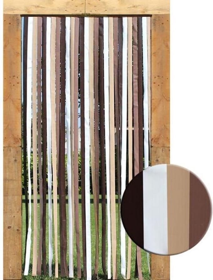 Vliegengordijn - 100x200 cm - Bruin