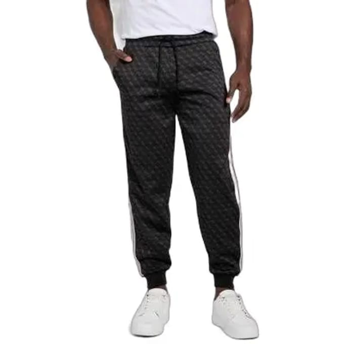 Joggingbroek met boordjes Guess Parimo 4G