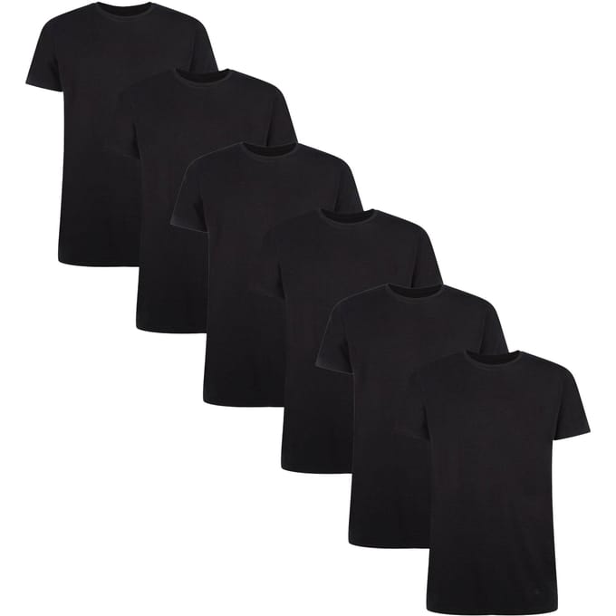 Bamboo basics T-shirt RUBEN Set van 6