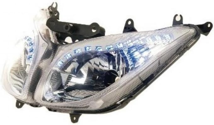 front optiek één voor scooter yamaha 500 tmax 2008 tot 2011 nieuw