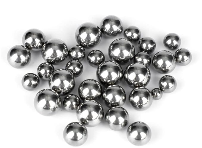 Polished RVS Ballen van 9.53 mm - Set van 50 Stuks voor Precisie en Creatieve Projecten