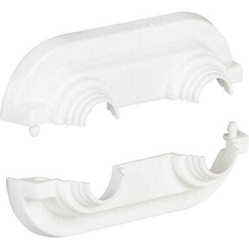 Rehau dubbel rozet 16/20mm 50mm h.o.h.