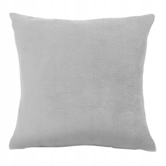 Decoratieve Kussensloop 40x40cm Grijs Microvezel - Zacht & Stijlvol
