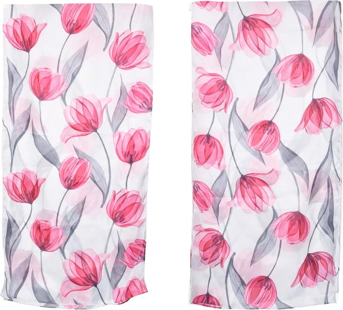 Robin Ruth Mode sjaal Tulpen Roze