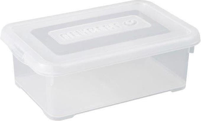 ALLIBERT Handige opbergbox - transparant deksel - 4 L