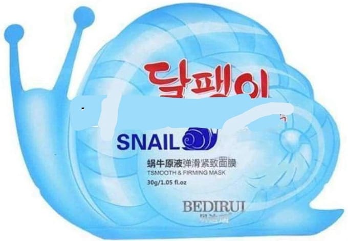 Bedirui Face Mask verstevigende Tsmooth & Firming Mask Snail 30g