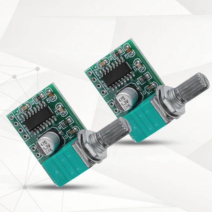 2 stuks PAM8403 Mini 5V Digitale Vermogensversterker Module o Versterkermodule Bord