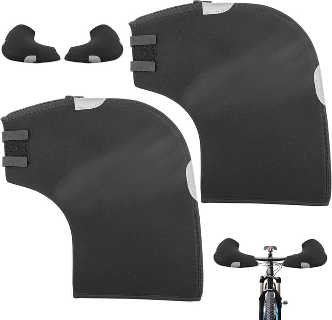 Allecta - Fietsstuurwanten, Waterdicht & Winddicht, Mountainbike Handschoenen