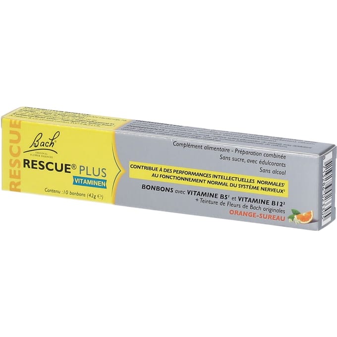 Bach Rescue Plus Bonbons - 10 stuks