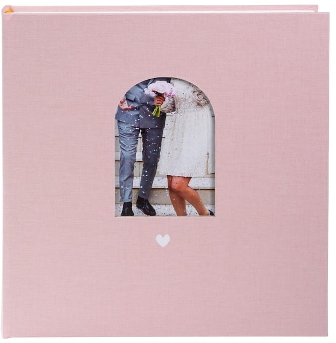 Goldbuch - Trouwalbum Hartenmoment - Roze - 30x31 cm