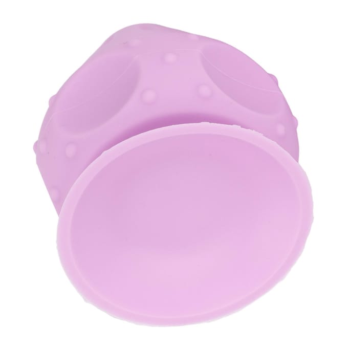 Siliconen Myofasciale Release Bal Triggerpoint Massagebal Monteerbare Zuignap Wandmassageapparaat paars