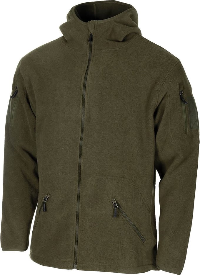 MFH tactische fleecejas, legergroen